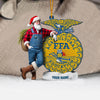 Joycorners FFA Education Christmas Ornament, Personalized Ornament 2D Flat LM2211