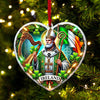 Joycorners Custom Name Ireland Ornament, Christmas Gift for Ireland Lover89 2D Flat LM2111
