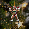Joycorners Strong Woman Home Decor Christmas Ornament, Personalized Ornament 2D Flat LM2211