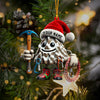 Joycorners Climbing Home Decor Christmas Ornament, Personalized Ornament 2D Flat LM2211