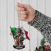 Joycorners Custom Name Mexico Ornament, Christmas Gift for Mexico Lover 2D Flat LM2111