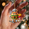 Joycorners Fast Food Home Decor Christmas Ornament, Personalized Ornament 2D Flat LM2211