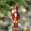 Joycorners Nutcracker Christmas Ornament, Personalized Ornament 2D Flat LM2211