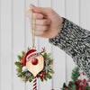 Joycorners Custom Name Pickle Ball Ornament, Pickle Ball Christmas Gift 2D Flat LM2111