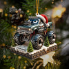 Joycorners Off-road Vehicle Home Decor Christmas Ornament, Personalized Ornament 2D Flat LM2211