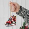 Joycorners Custom Name Santa Ornament, Christmas Gift Decoration 2D Flat LM2211