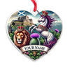 Joycorners Custom Name Scotland Ornament, Christmas Gift for Scotland Lover5 2D Flat LM2111