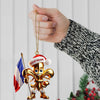 Joycorners Custom Name France Ornament, France Lover Christmas Gift 2D Flat LM2111