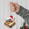 Joycorners Making Cake Christmas Ornament, Personalized Ornament 2D Flat LM2211