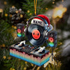 Joycorners Musical Life DJ Christmas Ornament, Personalized Ornament 2D Flat LM2211