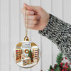 Joycorners Custom Name Nail Salon Ornament, Nail Salon Christmas Decoration 2D Flat LM2111