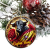 Joycorners Custom Name Spain Ornament, Christmas Gift for Spain Lover 2D Flat LM2211