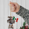 Joycorners Custom Name Mexico Ornament, Christmas Gift for Mexican 2D Flat LM2111