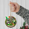 Joycorners Custom Name Ireland Ornament, Christmas Gift for Ireland Lover5 2D Flat LM2111