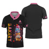 Joycorners Personalized Bakery Shirts - Vibrant Cupcake Design for Baking Enthusiasts MT2509