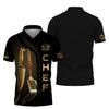 Joycorners Personalized Chef Shirt - Gourmet Gold Accents & Cookware Motif MT2509