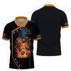 Joycorners Personalized Chef Shirt - Fiery BBQ Design for Grill Masters MT2509