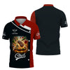Joycorners Personalized Chef Shirt, Flaming Grill & Feast Motif MT2509