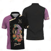 Joycorners Personalized Baker Shirt, Vibrant Mixer & Pastry Illustration on Mauve MT2509
