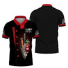 Joycorners Personalized Chef Shirt - Fresh Harvest Knife & Vegetables Emblem MT2509