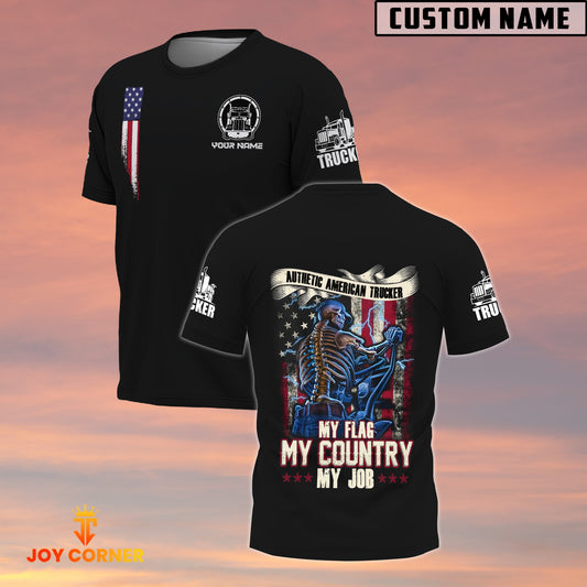 Corners Custom Name Authentic American Trucker T Shirt 2023