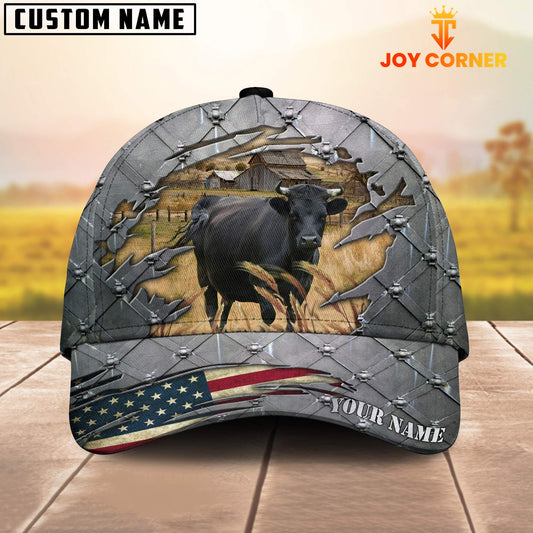 Joycorners Steel Pattern Dexter Customized Name Cap