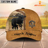 Joycorners Custom Name Black Angus Classic Cap