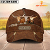 Joycorners Texas Longhorn Cattle Zipper Pattern Customized Name Cap