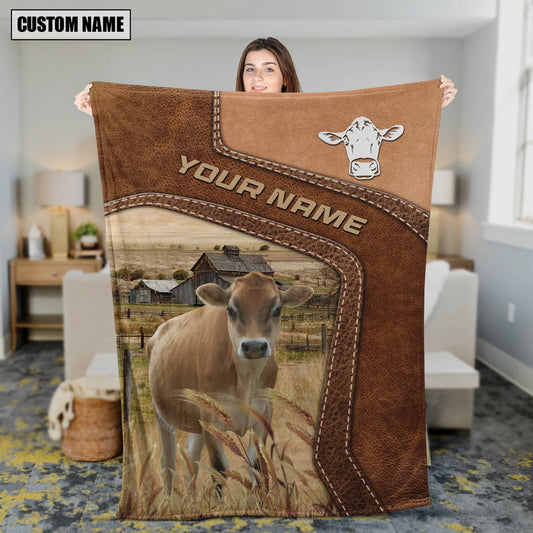 Joycorners Big Custom Name Jersey Blanket