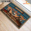 Joycorners Jersey Wipe Your Hooves Custom Name Doormat