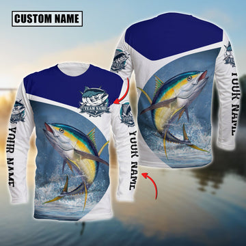 joycorners Tuna Fishing Customize Name 3D Shirts