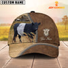 Joycorners Personalized Name Belted Galloway Farming Cap