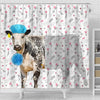 Joycorners Speckle Park Flower 3D Shower Curtain