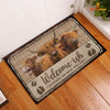 Joycorners Highland Cattle Welcome-ish Doormat