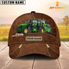 Joycorners Tractor Cattle Zipper Pattern Customized Name Cap