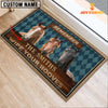 Joycorners Horse Wipe Your Hooves Custom Name Doormat