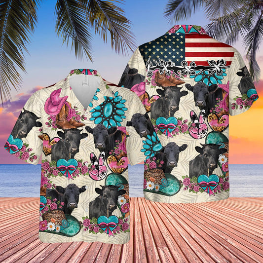 Joycorners Dexter Happiness Flowers 3D Hawaiian Shirt