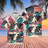 Joycorners Dexter Happiness Flowers 3D Hawaiian Shirt