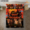 Joy Corners Red Angus Happiness Happy Halloween Bedding Set