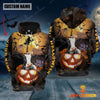 Joycorners Personalized Name Halloween Holstein Out Of Pumpkin 3D Full