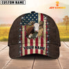 Joy Corners Hereford Flag Customized Name Denim Cap