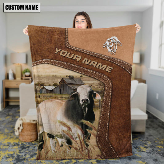 Joycorners Big Custom Name Brahman Blanket