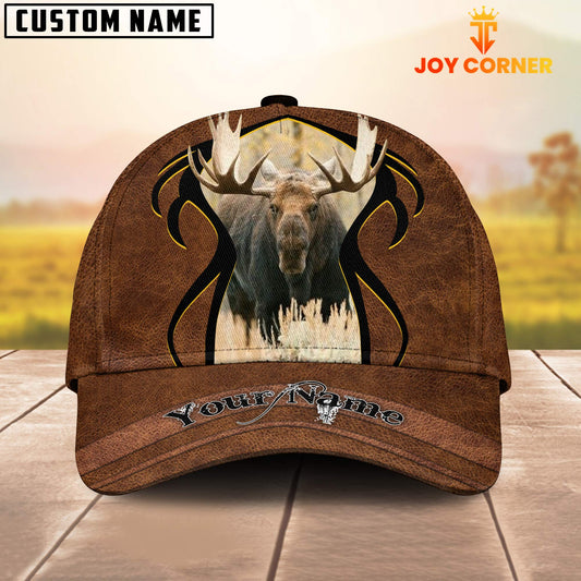 Joycorners Hunting ( More Animal Option ) Leather Pattern Classic Personalized Cap