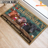 Joycorners Dexter Hope You Bought Alcohol Custom Name Doormat