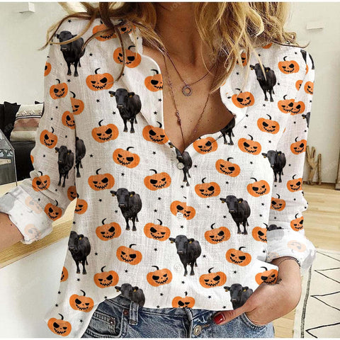 Joycorners Dexter Halloween Pattern Casual Shirt