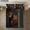 Joycorners Beefmaster Never Walk Alone Custom Name Bedding Set