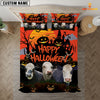 Joy Corners Black Baldy Happiness Happy Halloween Bedding Set