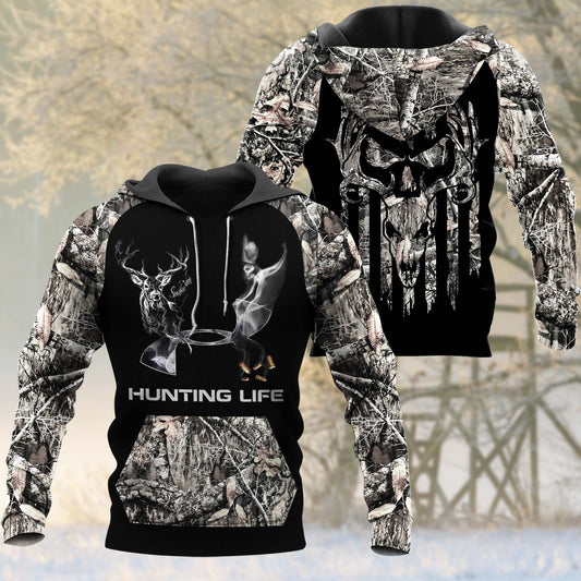 Joycorners Deer With Smoke Camouflage Hunting Apparels