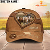 Joycorners Simmental Heart Shaped Style Customized Name Cap