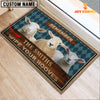 Joycorners Sheep Wipe Your Hooves Custom Name Doormat